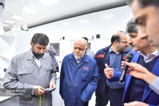فاز نهایی مجموعه آزمایشگاهی فولاداکسین با حضور وزیر نفت افتتاح شد